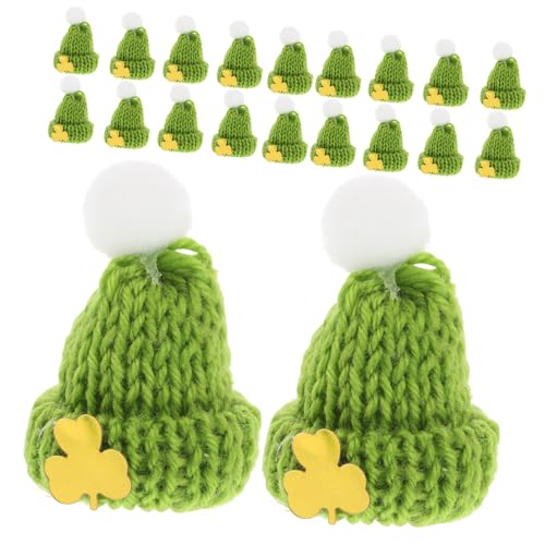 BESTonZON 20-teiliges Mini-st Patricks-hüte-Set Irisches Mottoparty-zubehör-Set Miniatur-strickmütze Für Damen Und Herren Kostüme Dekorationen BESTonZON 20-teiliges Mini-st Patricks-hüte-Set Irisches Mottoparty-zubehör-Set Miniatur-strickmütze Für Damen Und Herren Kostüme Dekorationen von BESTonZON