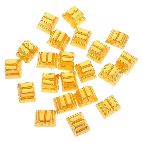 BESTonZON 20 Stück Miniatur-, Ornamente, Mini-goldsteine, Mini-goldsteine, Mini- -Dekorationen BESTonZON 20 Stück Miniatur-, Ornamente, Mini-goldsteine, Mini-goldsteine, Mini- -Dekorationen von BESTonZON