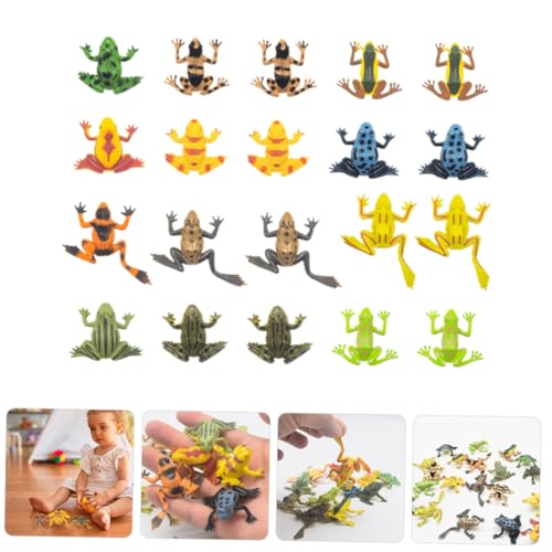 BESTonZON 20 Stück Miniatur Frosch Figuren Realistisch Modelliert Detailreiche Tierfiguren für Garten Deko und Miniatur Landschaften Lebensechte Frosch Modelle für Bastelprojekte BESTonZON 20 Stück Miniatur Frosch Figuren Realistisch Modelliert Detailreiche Tierfiguren für Garten Deko und Miniatur Landschaften Lebensechte Frosch Modelle für Bastelprojekte von BESTonZON