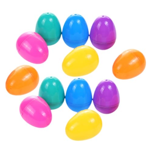 BESTonZON 20 Stück Ostereier Eiförmige Schachteln Durchsichtige Befüllbare Eierform Kugel Osterparty Süßigkeitenschachteln Ostereiförmige Befüllbare Kugeln Ostereier BESTonZON 20 Stück Ostereier Eiförmige Schachteln Durchsichtige Befüllbare Eierform Kugel Osterparty Süßigkeitenschachteln Ostereiförmige Befüllbare Kugeln Ostereier von BESTonZON