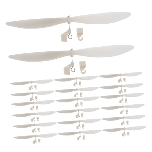 BESTonZON 20 Stück Propeller Spielzeugpropeller Für Modellflugzeuge Slow Fly Flugzeugpropeller Flugzeug Segelflugzeugpropeller Propeller Aus Kunststoff Modellflugzeug BESTonZON 20 Stück Propeller Spielzeugpropeller Für Modellflugzeuge Slow Fly Flugzeugpropeller Flugzeug Segelflugzeugpropeller Propeller Aus Kunststoff Modellflugzeug von BESTonZON