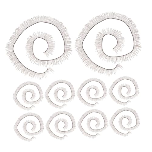 BESTonZON 20 Stück Puppen Wimpern Braune Simulierte Wimpern für DIY Puppenmode Dekorative für Puppen für Puppenzubehör und Verschönerung BESTonZON 20 Stück Puppen Wimpern Braune Simulierte Wimpern für DIY Puppenmode Dekorative für Puppen für Puppenzubehör und Verschönerung von BESTonZON