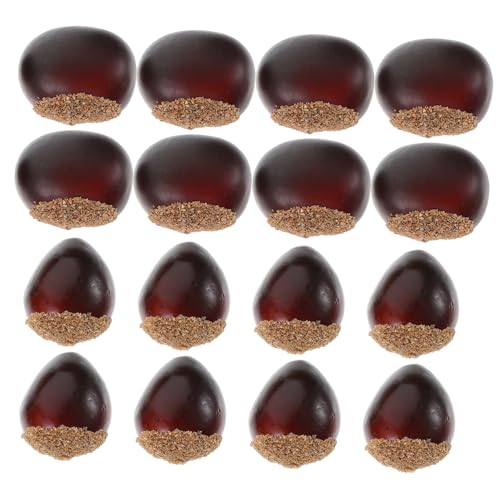 BESTonZON 20 Stück Simulierte Kastaniennüsse Simulationsnuss Lebensechte Künstliche Nüsse Künstliche Kastanien Künstliche Kastanien In Großpackung Kastaniendekoration Kunstkastanien BESTonZON 20 Stück Simulierte Kastaniennüsse Simulationsnuss Lebensechte Künstliche Nüsse Künstliche Kastanien Künstliche Kastanien In Großpackung Kastaniendekoration Kunstkastanien von BESTonZON