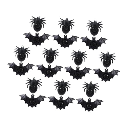 BESTonZON 20 Stück Spinnenpfeifen Neuartiges Für Partys Cartoon Fledermauspfeife Halloween Pfeifen Halloween Party Pfeifen Requisiten Spinnenförmige Pfeife Kreative von BESTonZON
