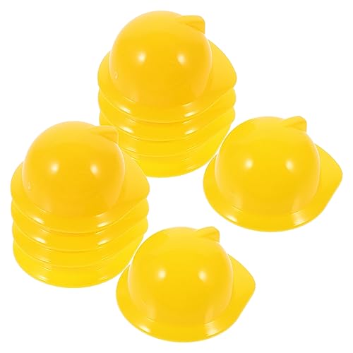 BESTonZON 20 Stück Teiliges Bauhelm aus Kunststoff Dekorativer Sicherheitshelm für Haustiere und Puppen Praktischer Kopfschutz Gelb für Partys DIY Bastelzubehör Einzigartiges Miniatur BESTonZON 20 Stück Teiliges Bauhelm aus Kunststoff Dekorativer Sicherheitshelm für Haustiere und Puppen Praktischer Kopfschutz Gelb für Partys DIY Bastelzubehör Einzigartiges Miniatur von BESTonZON