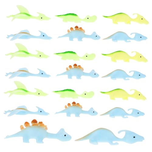 BESTonZON 20 Stück Teiliges Dinosaurier Fingerspielzeug Elastisch und Langlebig Lustige Tierform Leichte Party Mitgebsel Geeignet für Drinnen und Draußen Waschbar und Wiederverwendbar BESTonZON 20 Stück Teiliges Dinosaurier Fingerspielzeug Elastisch und Langlebig Lustige Tierform Leichte Party Mitgebsel Geeignet für Drinnen und Draußen Waschbar und Wiederverwendbar von BESTonZON
