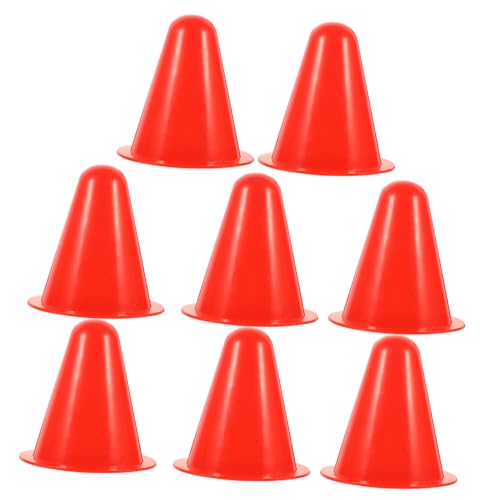 BESTonZON 20 Stück Teiliges Kunststoff Trainingskegel für Rollschuhlaufen Kleine Bunte Slalomhütchen mit Stabiler Glatter Oberfläche für Agilitäts und Skating Übungen Vielseitig Einsetzbar BESTonZON 20 Stück Teiliges Kunststoff Trainingskegel für Rollschuhlaufen Kleine Bunte Slalomhütchen mit Stabiler Glatter Oberfläche für Agilitäts und Skating Übungen Vielseitig Einsetzbar von BESTonZON