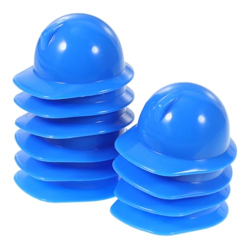 BESTonZON 20 Stück Teiliges Mini Bauhelme aus Kunststoff Wiederverwendbar Robust Vielseitig für Puppen Partydeko DIY Zubehör Sicher und Langlebig für Bastel und Outdoor Aktivitäten BESTonZON 20 Stück Teiliges Mini Bauhelme aus Kunststoff Wiederverwendbar Robust Vielseitig für Puppen Partydeko DIY Zubehör Sicher und Langlebig für Bastel und Outdoor Aktivitäten von BESTonZON