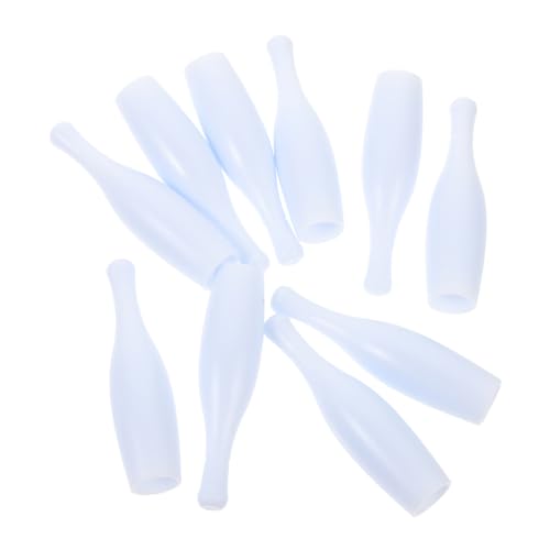 BESTonZON 20 Stück Teiliges Mini Bowling Pin aus Kunststoff Wiederverwendbar Passend für Tisch-bowlingspiel Indoor Bowling Zubehör als Ersatz für Tisch-bowlinggeräte BESTonZON 20 Stück Teiliges Mini Bowling Pin aus Kunststoff Wiederverwendbar Passend für Tisch-bowlingspiel Indoor Bowling Zubehör als Ersatz für Tisch-bowlinggeräte von BESTonZON