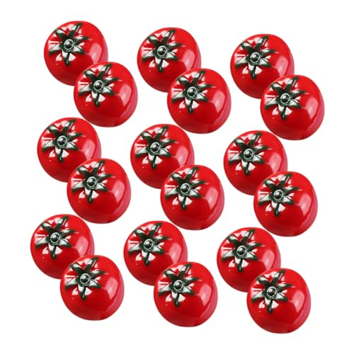 BESTonZON 20 Stück Teiliges Miniatur Tomatenmodell aus Robustem Harz Realistische Nachbildung Kompakt und Vielseitig als Deko Requisite und Bastelzubehör für Zuhause und Veranstaltungen BESTonZON 20 Stück Teiliges Miniatur Tomatenmodell aus Robustem Harz Realistische Nachbildung Kompakt und Vielseitig als Deko Requisite und Bastelzubehör für Zuhause und Veranstaltungen von BESTonZON