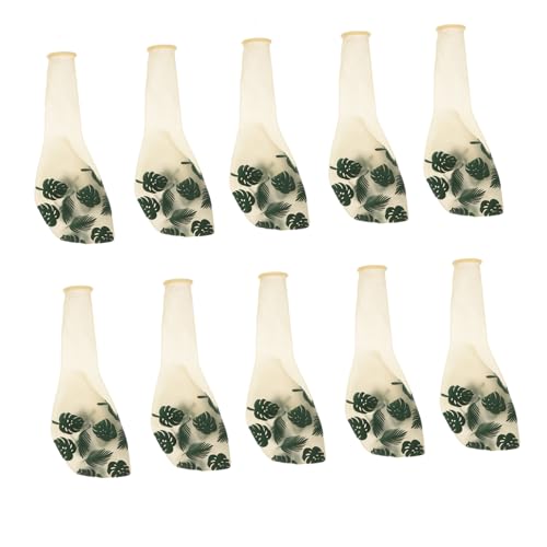 BESTonZON 20 Stück Teiliges Monstera Luftballon Tropische Dschungel Partydeko Transparente Blattform Langlebige Dekorative Ballons für Raumgestaltung und Sommerfeiern BESTonZON 20 Stück Teiliges Monstera Luftballon Tropische Dschungel Partydeko Transparente Blattform Langlebige Dekorative Ballons für Raumgestaltung und Sommerfeiern von BESTonZON