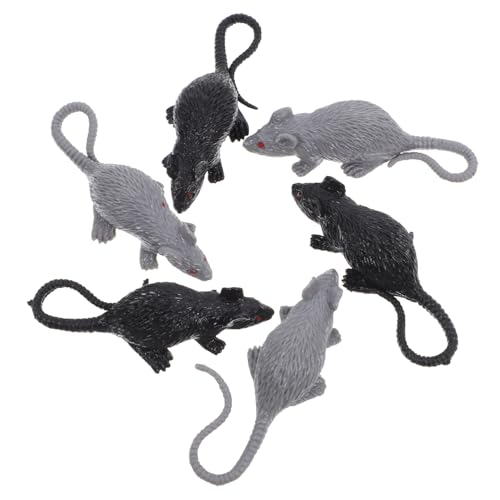 BESTonZON 20 Stück Teiliges Realistische Kunststoffratten für Halloween Dekorationen Gruselige Scherzspielzeuge für Partys und Veranstaltungen Langlebig und Wiederverwendbar für Schaurige BESTonZON 20 Stück Teiliges Realistische Kunststoffratten für Halloween Dekorationen Gruselige Scherzspielzeuge für Partys und Veranstaltungen Langlebig und Wiederverwendbar für Schaurige von BESTonZON