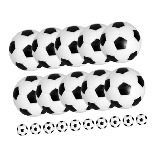 BESTonZON 20 Stück Tischfußball Bälle Tischspiel Fußball für Tischfußballspiele und Desktop Sportzubehör Langlebig und Widerstandsfähig von BESTonZON