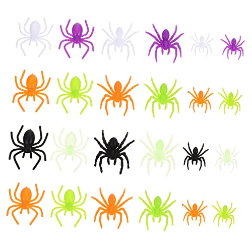 BESTonZON 200 Stück Mini Plastikspinnen für Halloween Realistische Spinnen Spielzeuge Deko für Grusel Events und Streiche für Partys und Zuhause BESTonZON 200 Stück Mini Plastikspinnen für Halloween Realistische Spinnen Spielzeuge Deko für Grusel Events und Streiche für Partys und Zuhause von BESTonZON