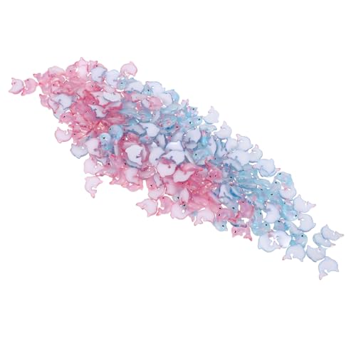 BESTonZON 200 Stück Mini Resin Ocean Animals Figuren Kleine Delfin Miniaturen Vielseitige Mikro-landschaftsdeko für Puppenhaus Feengarten Aquarium Handliche Meeresdekor Ornamente BESTonZON 200 Stück Mini Resin Ocean Animals Figuren Kleine Delfin Miniaturen Vielseitige Mikro-landschaftsdeko für Puppenhaus Feengarten Aquarium Handliche Meeresdekor Ornamente von BESTonZON