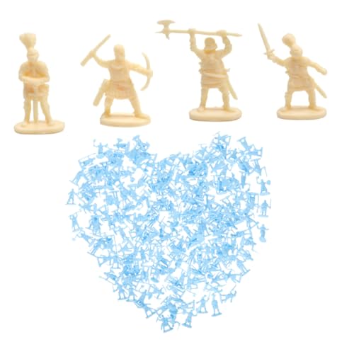 BESTonZON 200 Stück Minisoldat Spielzeugsoldat Soldaten Miniatur Bausätze Figuren Mittelalterliches Plastik BESTonZON 200 Stück Minisoldat Spielzeugsoldat Soldaten Miniatur Bausätze Figuren Mittelalterliches Plastik von BESTonZON