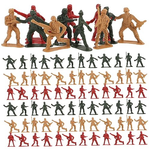 BESTonZON Soldat-modellfiguren Realistisches Spielzeug Für Jungen Grünes Plastikspielzeug Für Jungen Und Mädchen von BESTonZON