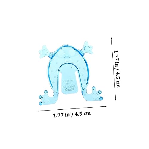 BESTonZON 200 Stück Teiliges Mini Hüpf Frosch aus Sicherem Kunststoff Bunte Finger Press Spielzeuge für Kinderparty Pädagogisches Springfrosch als Lustige Kinderparty Zufällige Farbe von BESTonZON