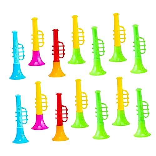 BESTonZON 20St Kleiner Lautsprecher Hörrohr Blashornkinder Mini-Trompeten Blasrohr kinderinstrumente musikinstrumente kompakte Spielzeugtrompete Mini-Trompete für den Haushalt Plastik BESTonZON 20St Kleiner Lautsprecher Hörrohr Blashornkinder Mini-Trompeten Blasrohr kinderinstrumente musikinstrumente kompakte Spielzeugtrompete Mini-Trompete für den Haushalt Plastik von BESTonZON