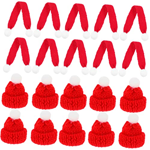 BESTonZON 20St Mini-Mütze Partygeschenktüten Weihnachtssüßigkeitsbeutel mit Kordelzug Figuren weihnachtsbaumdeko weihnachtsbäume geschmückt Weihnachtsschal Weihnachtsfeier liefert Strickgarn BESTonZON 20St Mini-Mütze Partygeschenktüten Weihnachtssüßigkeitsbeutel mit Kordelzug Figuren weihnachtsbaumdeko weihnachtsbäume geschmückt Weihnachtsschal Weihnachtsfeier liefert Strickgarn von BESTonZON