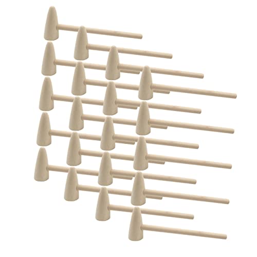 BESTonZON 20er Set Mini Kinderhämmer - Holzhämmer Spielzeug Sicher Zum Spielen Perfekt Für Partys Und BESTonZON 20er Set Mini Kinderhämmer - Holzhämmer Spielzeug Sicher Zum Spielen Perfekt Für Partys Und von BESTonZON