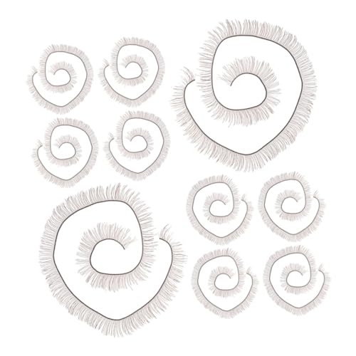 BESTonZON Handgemachte Gefälschte Wimpern Streifen 20 Stück Puppe Liefert Wimpern Künstliche Pa/Nylon von BESTonZON