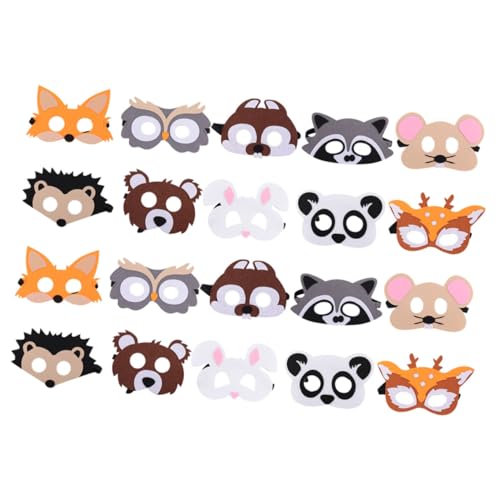 BESTonZON 20st Cartoon-dschungel-tiermaske Maske Erwachsener Tiermasken Augenmaske Kostüm Schlafmaske Gesicht Wolf Figuren Dinosauriermaske Untergangsmaske Maskerade Zubehör Gefühlt BESTonZON 20st Cartoon-dschungel-tiermaske Maske Erwachsener Tiermasken Augenmaske Kostüm Schlafmaske Gesicht Wolf Figuren Dinosauriermaske Untergangsmaske Maskerade Zubehör Gefühlt von BESTonZON
