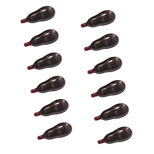 BESTonZON 20st Erbrechen Blutpille Halloween-gefängnis Ladegebläse Lüfter Halloween- -partyzubehör Lustig Halloween-augapfellichter Schlag Becherhalter Für Getränke Plastik von BESTonZON