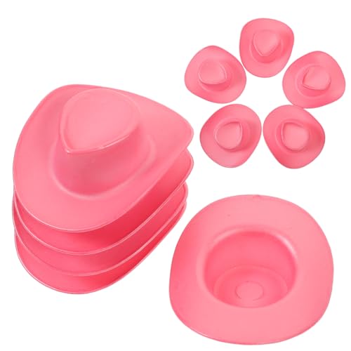 BESTonZON 20st Mini-cowboyhut Hut Miniatur-puppenhauszubehör Strohhut Partyhüte Für Mädchen Hut Cowgirl-Hut Weißer Cowgirlhut -cowboyhut Babymütze Hase Rosa BESTonZON 20st Mini-cowboyhut Hut Miniatur-puppenhauszubehör Strohhut Partyhüte Für Mädchen Hut Cowgirl-Hut Weißer Cowgirlhut -cowboyhut Babymütze Hase Rosa von BESTonZON