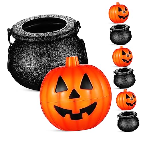 BESTonZON 20st Süßigkeiten Eimer Halloween Kürbis-süßigkeiten-eimer Kürbisglas Bonbontopf Kleine Kürbisse Zum Dekorieren Süßigkeitenglas Hexen-süßigkeitseimer Hexengläser Plastik BESTonZON 20st Süßigkeiten Eimer Halloween Kürbis-süßigkeiten-eimer Kürbisglas Bonbontopf Kleine Kürbisse Zum Dekorieren Süßigkeitenglas Hexen-süßigkeitseimer Hexengläser Plastik von BESTonZON