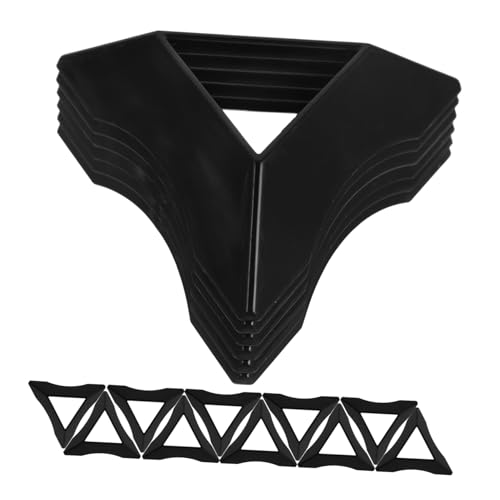 BESTonZON 20st Zauberwürfelbasis Multi Spiegelpuzzle Großer Suppentopf Mit Deckel Vorgefertigt Verschmelzen Jungtier Basis Anzeigen Logo Aufbewahrungswürfel Gnom Basen Quad Platte Black Stck von BESTonZON