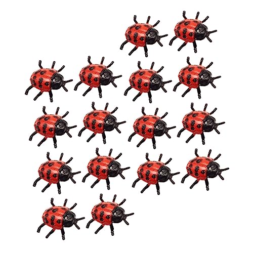 BESTonZON 22st PVC-Simulation Marienkäfer Puppe Marienkäfer Miniatur Kaninchen Simulierte Marienkäfer Figur Miniaturen Halloween-Requisiten Knifflige Requisiten PVC-Kunststoff Rot BESTonZON 22st PVC-Simulation Marienkäfer Puppe Marienkäfer Miniatur Kaninchen Simulierte Marienkäfer Figur Miniaturen Halloween-Requisiten Knifflige Requisiten PVC-Kunststoff Rot von BESTonZON