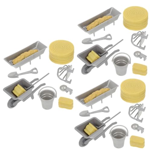 BESTonZON 24 STK Ranch Zubehör Spielzeug Kinderspielzeug Spielzeuge Mini-Farm Landschaftsbau Bauernspielzeug Lustiges Bauernhofmodell Spielset Mit Bauernhofzubehör Kinder Bevorzugen Plastik BESTonZON 24 STK Ranch Zubehör Spielzeug Kinderspielzeug Spielzeuge Mini-Farm Landschaftsbau Bauernspielzeug Lustiges Bauernhofmodell Spielset Mit Bauernhofzubehör Kinder Bevorzugen Plastik von BESTonZON