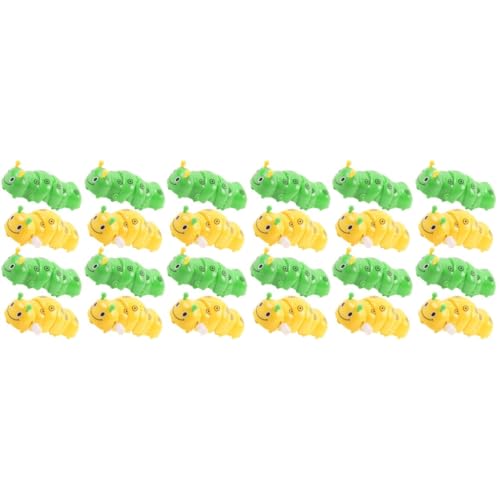 BESTonZON 24 STK Raupe Spielzeug Urlaub Aufziehbares Spielzeug Insektenspielzeug Aufziehen Raupe Uhrwerk Spielzeug Party-Spielzeug Babyspielzeug Puppen Aufziehen Statuette Abs Kind Erdfarben BESTonZON 24 STK Raupe Spielzeug Urlaub Aufziehbares Spielzeug Insektenspielzeug Aufziehen Raupe Uhrwerk Spielzeug Party-Spielzeug Babyspielzeug Puppen Aufziehen Statuette Abs Kind Erdfarben von BESTonZON