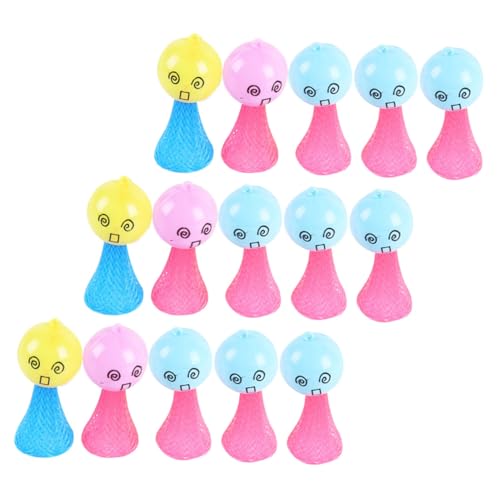 BESTonZON Stück Bösewicht Auswurf Springpuppen Für Federspielzeug Für Kinderspielzeug Lustiges Design Springspielzeug Kunststoff Federspielzeug Hüpfspielzeug Hüpfspielzeug Pp von BESTonZON