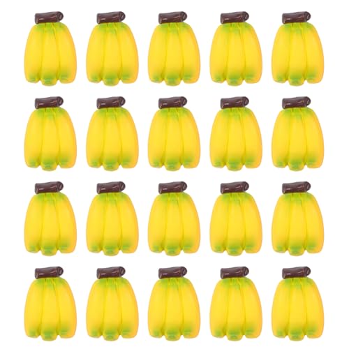 BESTonZON 24stücke Mini-Bananen Als Künstliche Obstdekoration Für Puppenhaus-küchenzubehör Winziges Essensspielzeug Für DIY-basteln Simuliertes Obst Für Tischdekorationen Und BESTonZON 24stücke Mini-Bananen Als Künstliche Obstdekoration Für Puppenhaus-küchenzubehör Winziges Essensspielzeug Für DIY-basteln Simuliertes Obst Für Tischdekorationen Und von BESTonZON