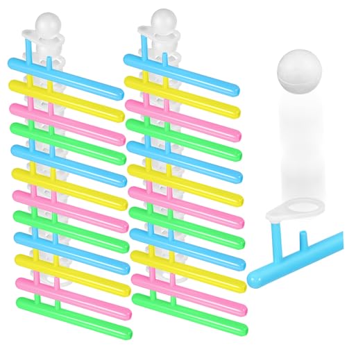 BESTonZON 24 Stück Teiliges Balance Blasball Spiel mit Bunten Schwebenden Bällen Fördert Atmungsübungen Motorik und Familieninteraktion Geeignet für Drinnen und Draußen Blau Gelb und Grün BESTonZON 24 Stück Teiliges Balance Blasball Spiel mit Bunten Schwebenden Bällen Fördert Atmungsübungen Motorik und Familieninteraktion Geeignet für Drinnen und Draußen Blau Gelb und Grün von BESTonZON