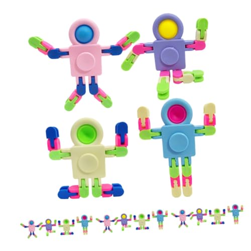 BESTonZON Spielzeug Für Kinder Roboter-kettengyroskop Reliefspielzeug Pädagogisches Puzzlespielzeug Spielzeug von BESTonZON