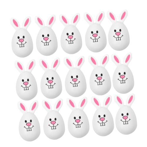 BESTonZON 24St Osterhasen-Eier easter bunny osterbasteln osterpresente easter decoration Osterhasen Eierkartons Plüsch -Süßigkeiten-Boxen osterparty versorgung Plastik Weiß BESTonZON 24St Osterhasen-Eier easter bunny osterbasteln osterpresente easter decoration Osterhasen Eierkartons Plüsch -Süßigkeiten-Boxen osterparty versorgung Plastik Weiß von BESTonZON