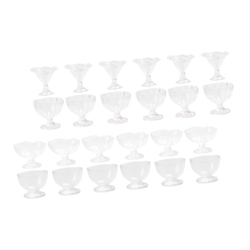 BESTonZON 24st Mini-Tasse Miniatur Eisbecher Im Maßstab 1:12 Dessertschalen Auf Fuß Mini-möbelmodell Mini-Essen Mini-hauspokal Mini-verzierung Mini-Cup-Dekoration Mini-hausversorgung PVC BESTonZON 24st Mini-Tasse Miniatur Eisbecher Im Maßstab 1:12 Dessertschalen Auf Fuß Mini-möbelmodell Mini-Essen Mini-hauspokal Mini-verzierung Mini-Cup-Dekoration Mini-hausversorgung PVC von BESTonZON