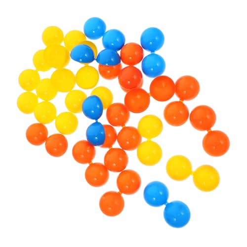 BESTonZON 25 Stück Lotteriekugel Partyspielbälle Mini-Spielautomat Maschine Pong-Bälle Spiele tischtennisball tischfussball lichtkugeln Partyzubehör interessante Spielbälle Plastik BESTonZON 25 Stück Lotteriekugel Partyspielbälle Mini-Spielautomat Maschine Pong-Bälle Spiele tischtennisball tischfussball lichtkugeln Partyzubehör interessante Spielbälle Plastik von BESTonZON