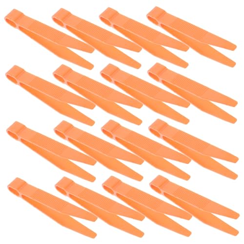 BESTonZON 25stücke Kunststoff Pinzetten Für Junge Mädchen Bastelpinzetten Pinzetten Zum Sammeln Kleinkinderpinzetten Mit Ergonomischem Design Für Feinmotorik Training Zu Hause Schule von BESTonZON