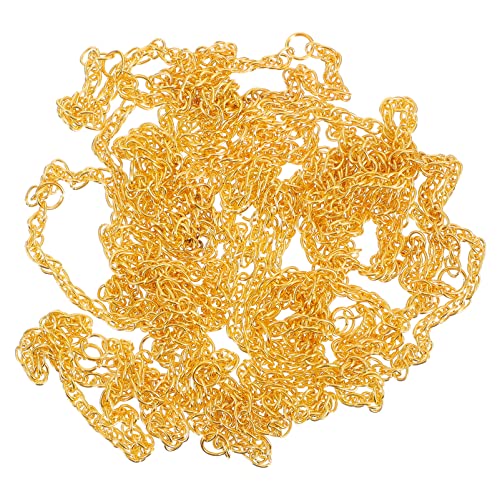 BESTonZON 25 Stück Teiliges Mini Goldketten für Puppen Elegante für Ankleidespiel als Spielzeugzubehör Langlebig und Farbecht von BESTonZON
