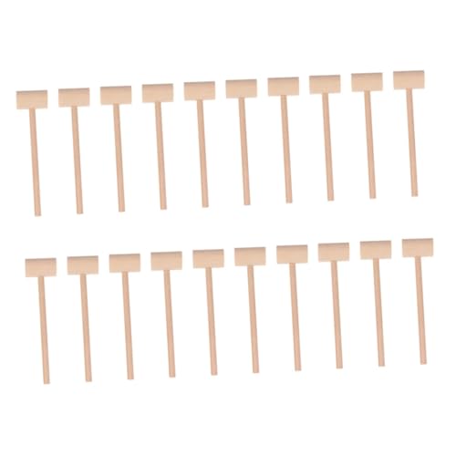 BESTonZON 25 Stück Teiliges Mini Holzhammer für Natürliche Handliche Holzspielzeug Hämmer für Bastelarbeiten Rollenspiele und Gruppenaktivitäten BESTonZON 25 Stück Teiliges Mini Holzhammer für Natürliche Handliche Holzspielzeug Hämmer für Bastelarbeiten Rollenspiele und Gruppenaktivitäten von BESTonZON