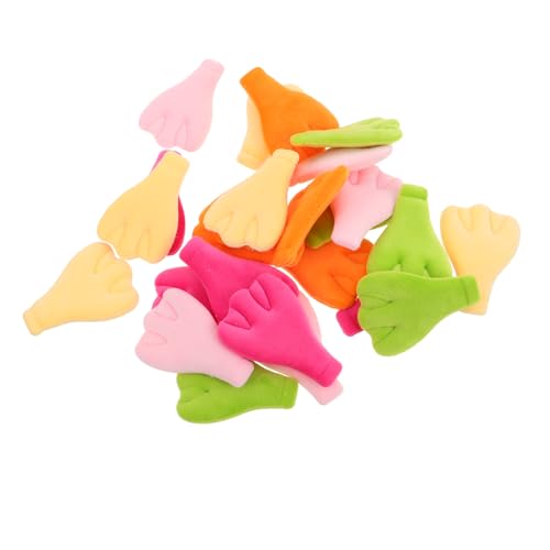 BESTonZON Gefülltes Set 5 Farben Plüsch Für Handgefertigte Tiere Jungen Und Mädchen Umarmungskissen Basteln von BESTonZON