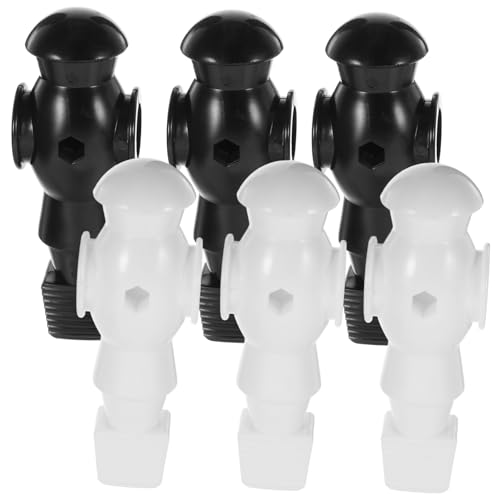BESTonZON 26 Stück Fußballpool -Spielerfigur Tischplatte Kickermann Ersatz Tischfußballspielvorräte Kicker-Ersatzspieler Mini Ersatz-Fußballer Kickerspieler-Statue Plastik BESTonZON 26 Stück Fußballpool -Spielerfigur Tischplatte Kickermann Ersatz Tischfußballspielvorräte Kicker-Ersatzspieler Mini Ersatz-Fußballer Kickerspieler-Statue Plastik von BESTonZON