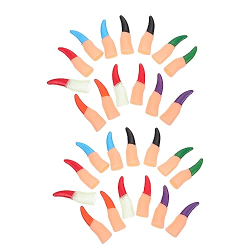 BESTonZON 28 Pcs Falsche Nägel Fingernägel Einzigartige Fingerabdeckungen Fälschung Halloween-hexennägel Requisiten Für Zombie-nagelstreiche Halloween-Requisiten Hexenfinger Plastik BESTonZON 28 Pcs Falsche Nägel Fingernägel Einzigartige Fingerabdeckungen Fälschung Halloween-hexennägel Requisiten Für Zombie-nagelstreiche Halloween-Requisiten Hexenfinger Plastik von BESTonZON