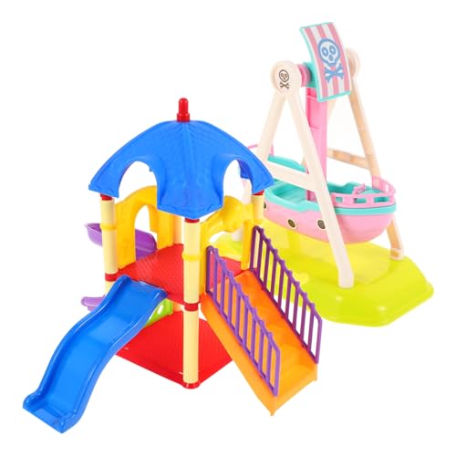 BESTonZON 2Pcs Spielzeugrutschspielzeugmodelle Mini -Folie Spielzeugmodell Desktop Mini -Orament Mini Spielplatz Sand Tisch Puppe Handwerk Mini Dollhouse Accessoires BESTonZON 2Pcs Spielzeugrutschspielzeugmodelle Mini -Folie Spielzeugmodell Desktop Mini -Orament Mini Spielplatz Sand Tisch Puppe Handwerk Mini Dollhouse Accessoires von BESTonZON