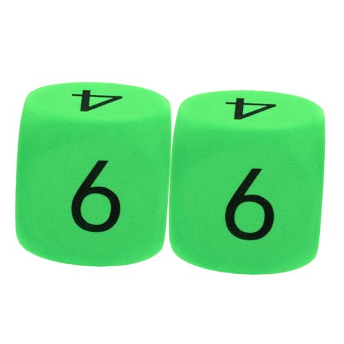 BESTonZON 2Pcs große Würfel für spielwürfel Familien Spiele interaktive Spiele Party Spiele Ereignis Zahlenwürfel Würfel für das Klassenzimmer Farbwürfel Eva Green BESTonZON 2Pcs große Würfel für spielwürfel Familien Spiele interaktive Spiele Party Spiele Ereignis Zahlenwürfel Würfel für das Klassenzimmer Farbwürfel Eva Green von BESTonZON