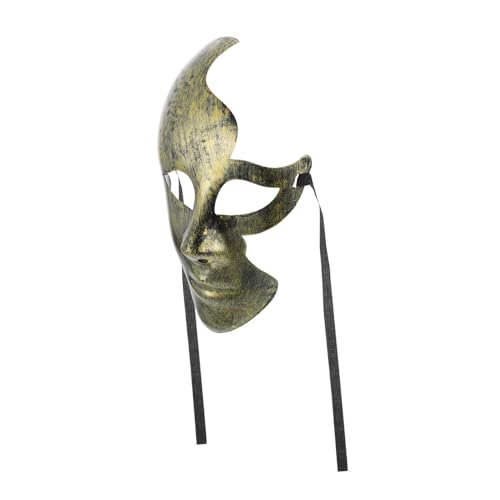 BESTonZON 2St Antike Gesichtsmaske Party Pore Maskerade Halloween-Aufkleber Halloween gruselig halloween costume halloween kleidung frauenmaske Bankettmaske Ornament Plastik Golden BESTonZON 2St Antike Gesichtsmaske Party Pore Maskerade Halloween-Aufkleber Halloween gruselig halloween costume halloween kleidung frauenmaske Bankettmaske Ornament Plastik Golden von BESTonZON